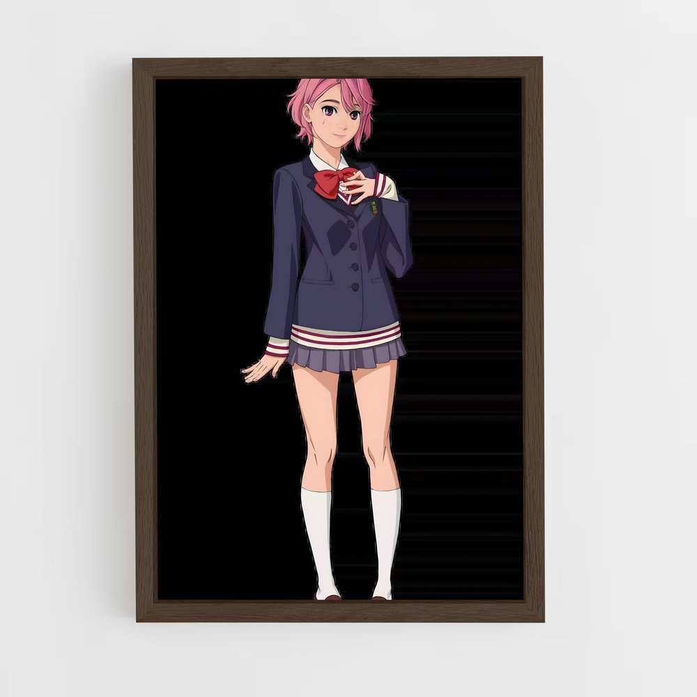 ap-aira shiratori-3 cadre Bois foncé