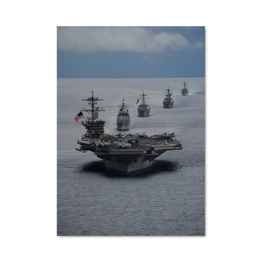 Poster Flotte en Action