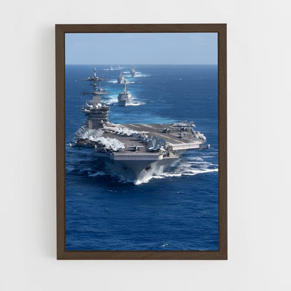 ap-aircraft carriers-2 cadre Bois foncé
