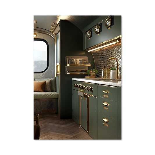 Poster Cuisine Airstream