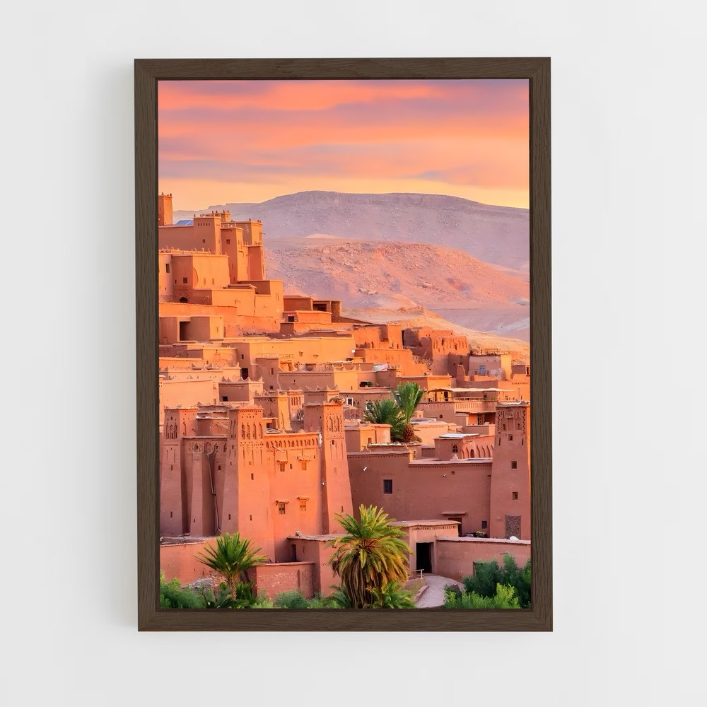 ap-ait benhaddou-4 cadre Bois foncé