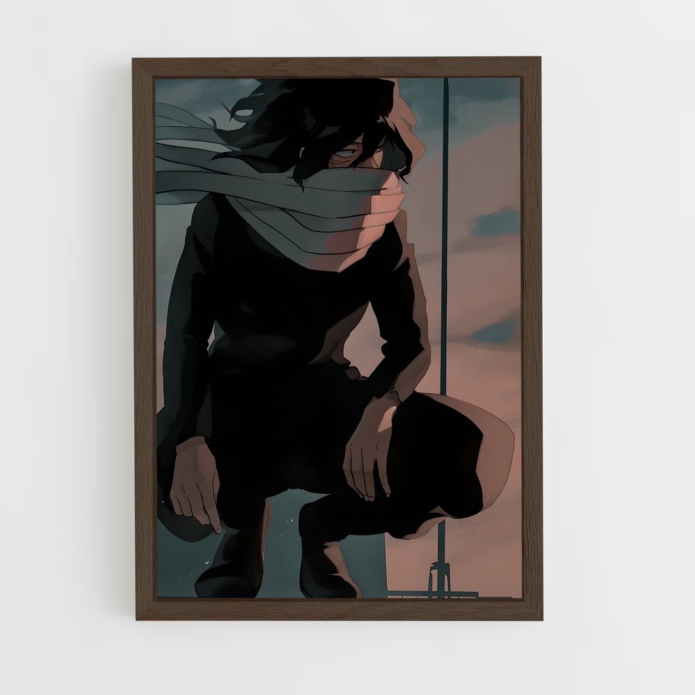ap-aizawa-2 cadre Bois foncé