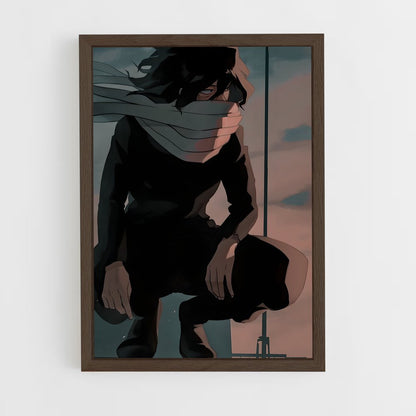 ap-aizawa-2 cadre Bois foncé