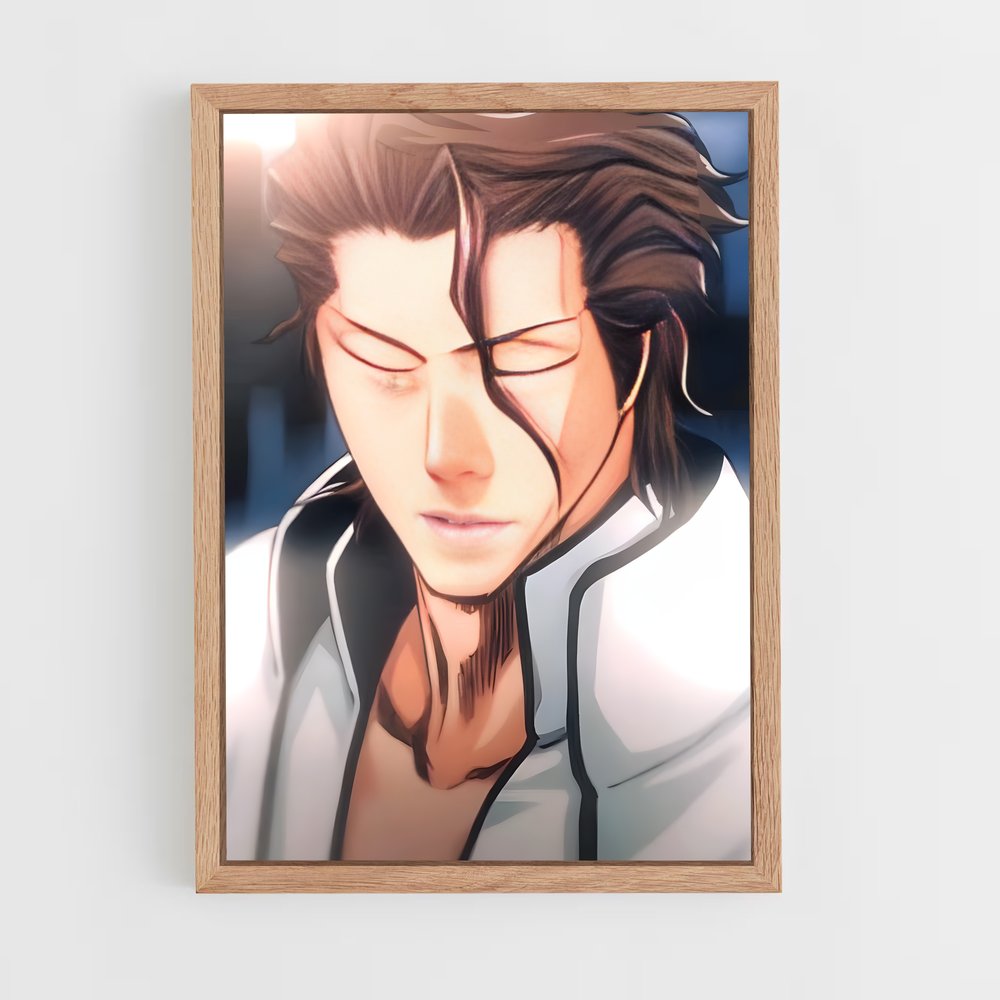 ap-aizen sosuke-5 cadre Bois clair