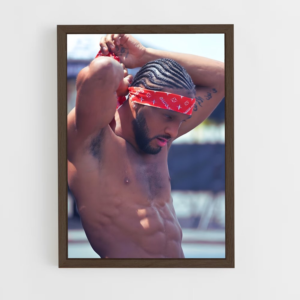 ap-aj mckee-9 cadre Bois foncé