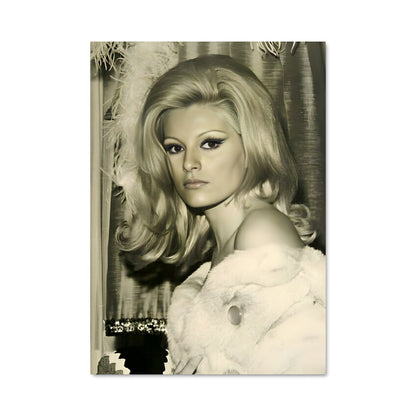 Poster Glamour et Fourrure
