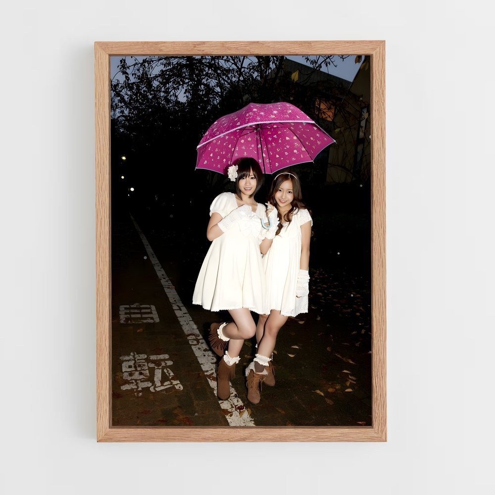 ap-akb48-3 cadre Bois clair