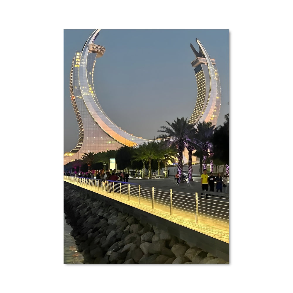 Poster Lune d'Al Wakrah