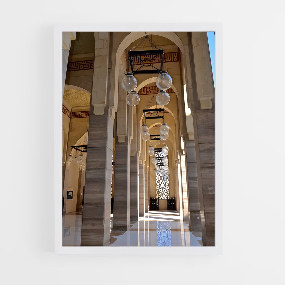 ap-al fateh mosque-7 cadre Blanc