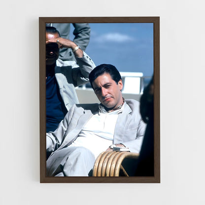 ap-al pacino-11 cadre Bois foncé