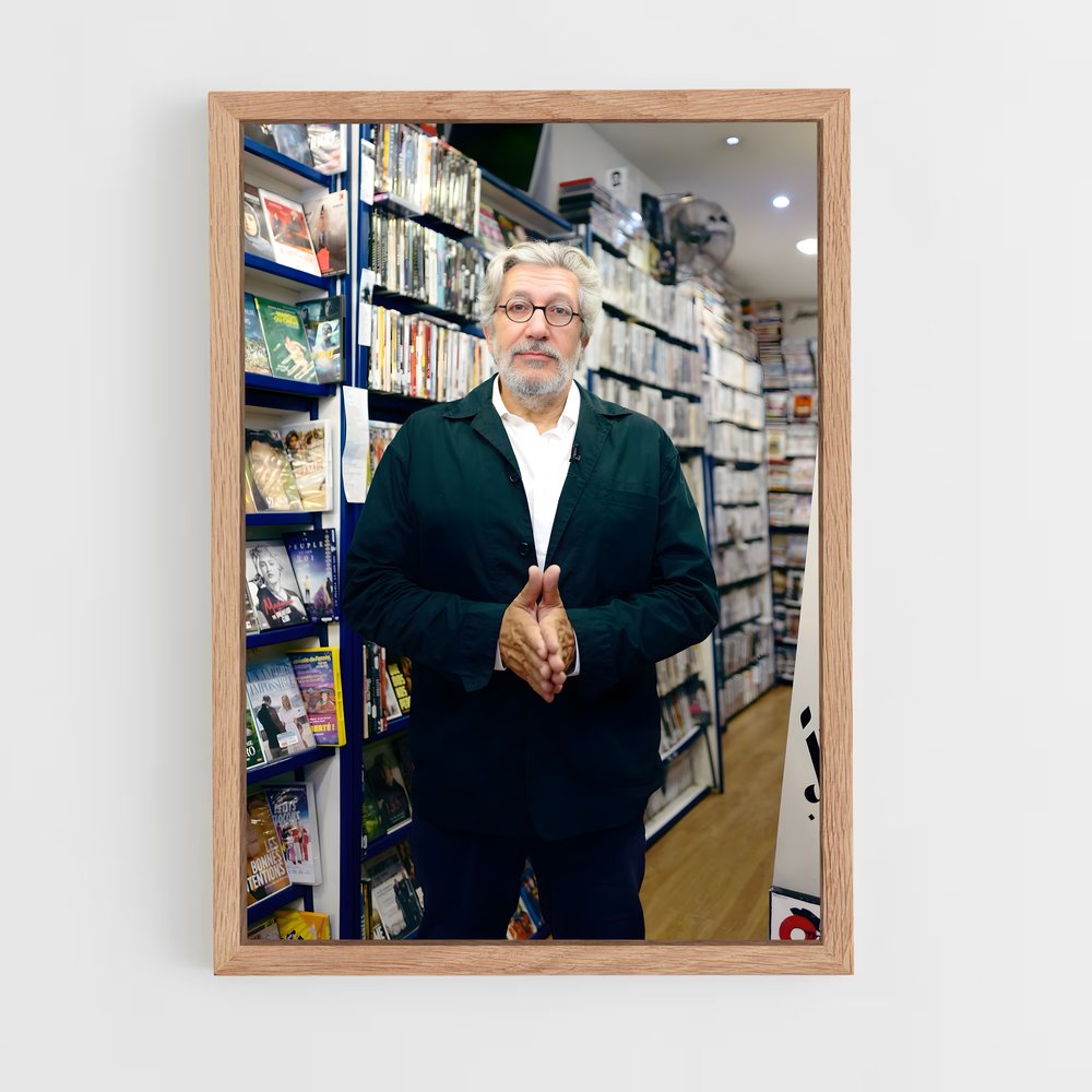 ap-alain chabat-1 cadre Bois clair