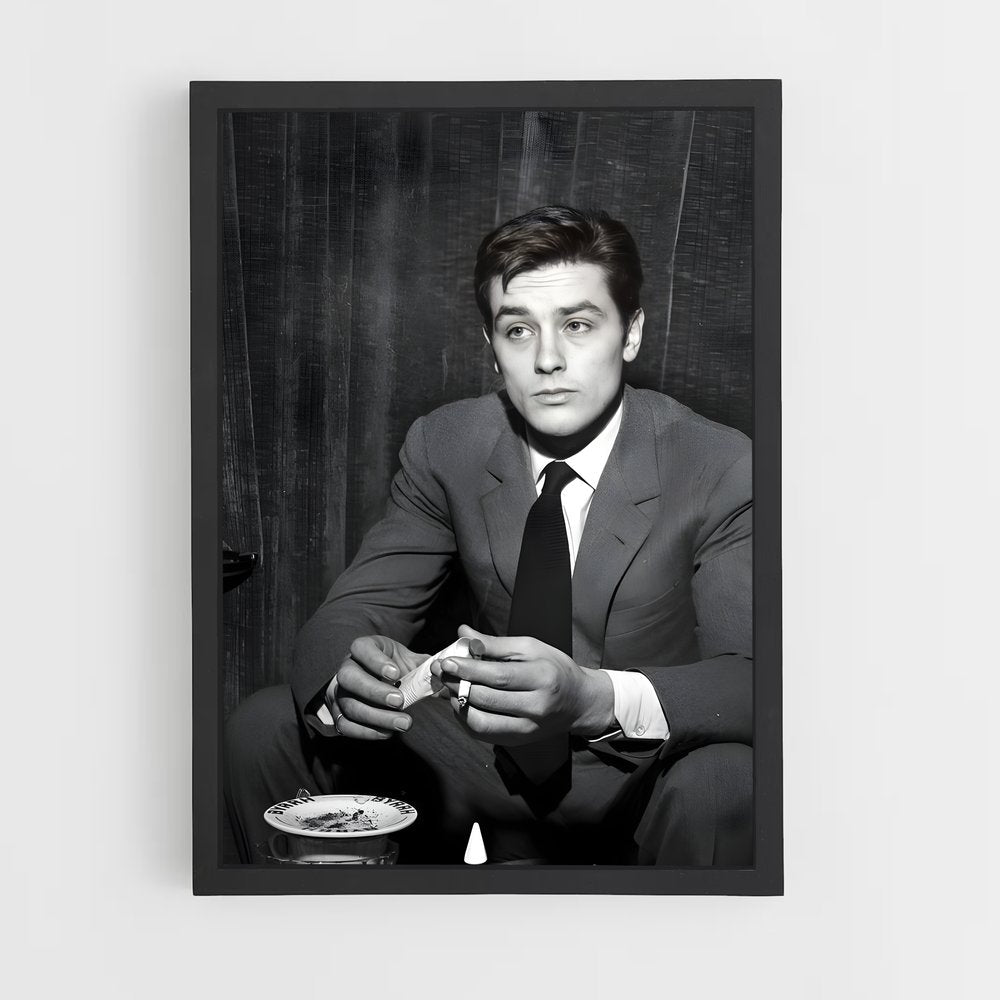 ap-alain delon-6 cadre Noir