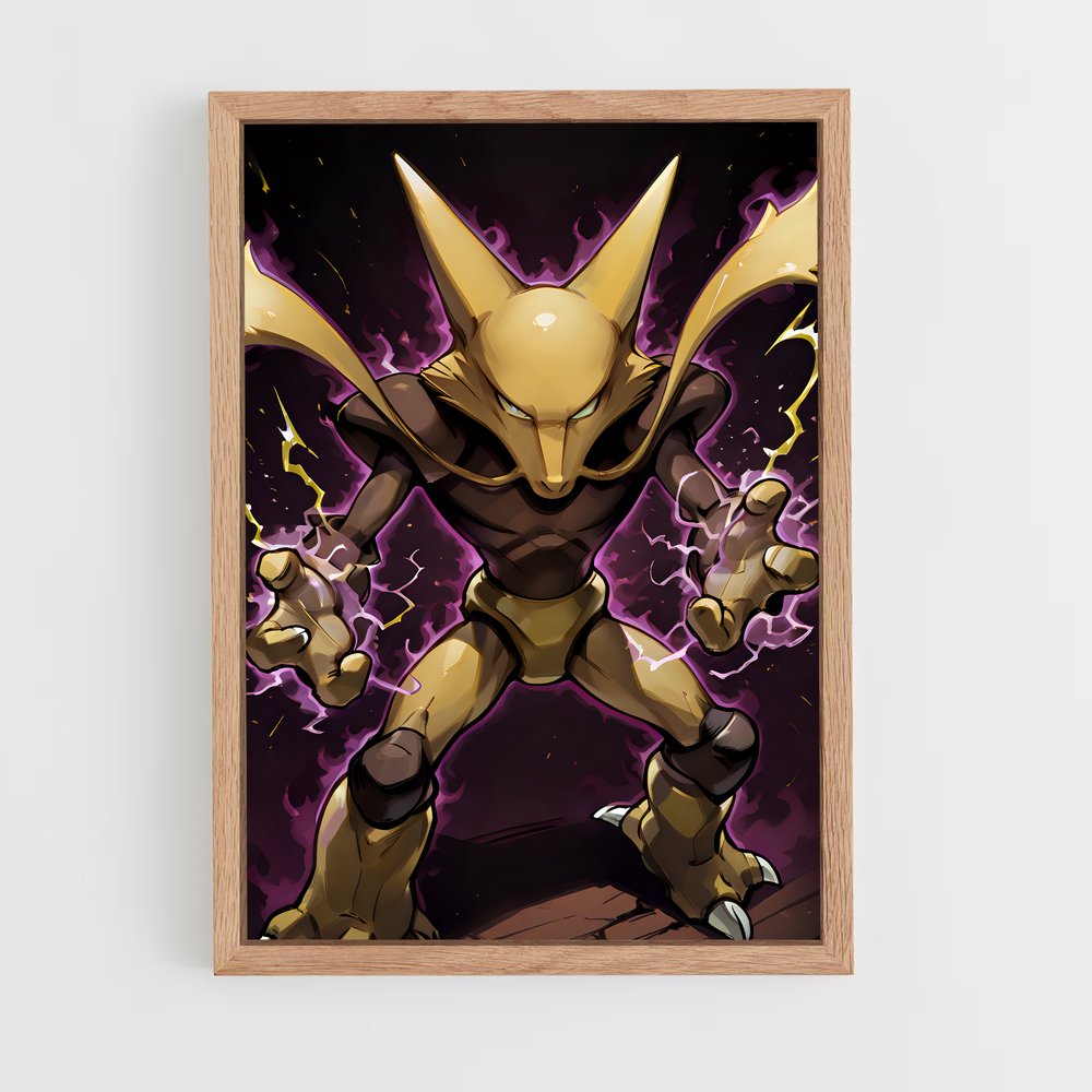 ap-alakazam-2 cadre Bois clair