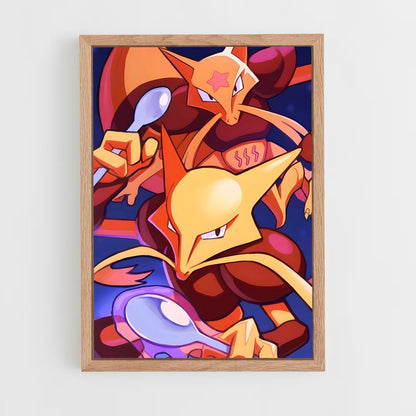ap-alakazam-3 cadre Bois clair