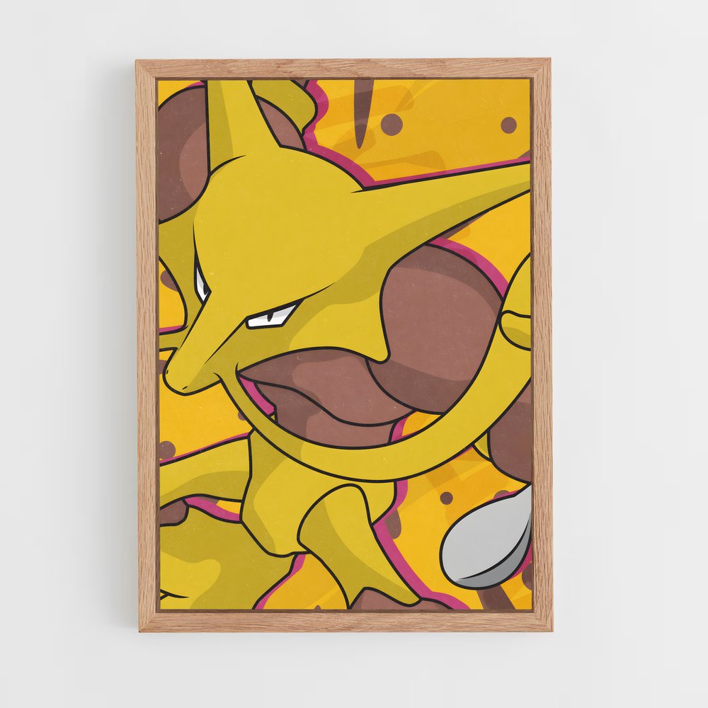 ap-alakazam-4 cadre Bois clair