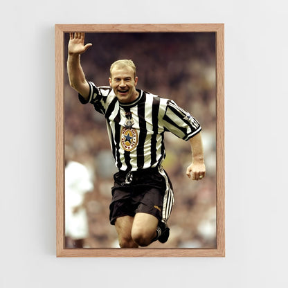 ap-alan shearer-1 cadre Bois clair