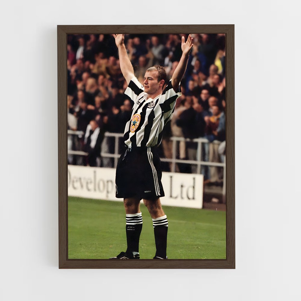 ap-alan shearer-3 cadre Bois foncé