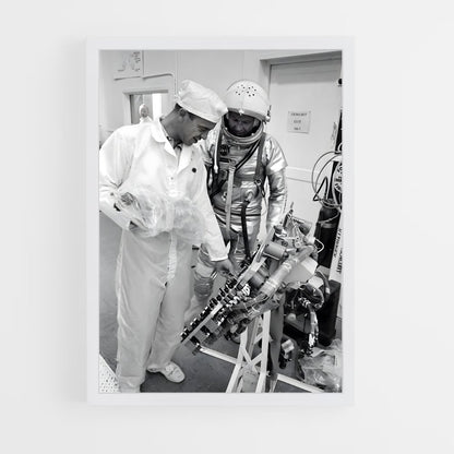 ap-alan shepard-3 cadre Blanc