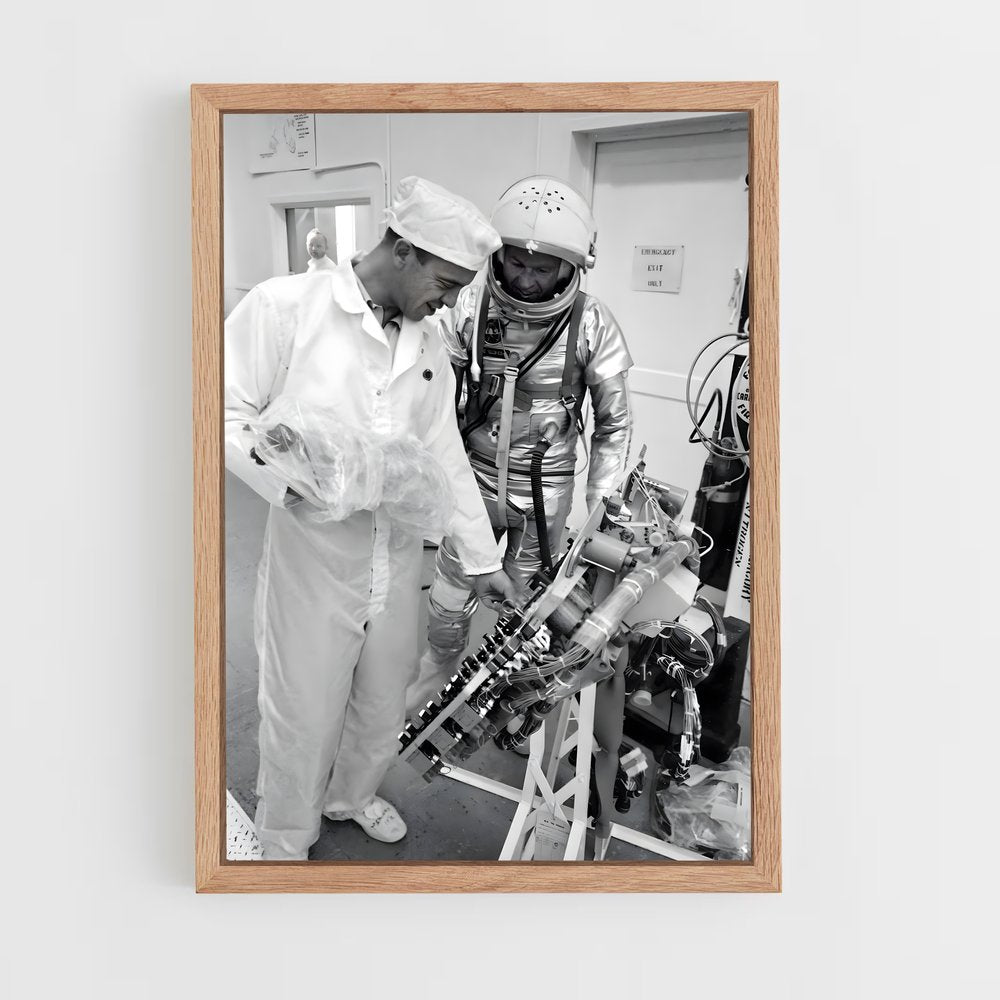 ap-alan shepard-3 cadre Bois clair