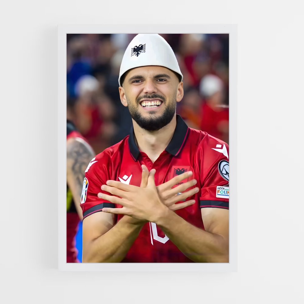 ap-albania national football team-2 cadre Blanc