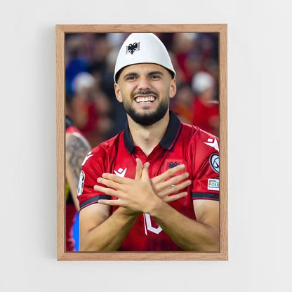 ap-albania national football team-2 cadre Bois clair