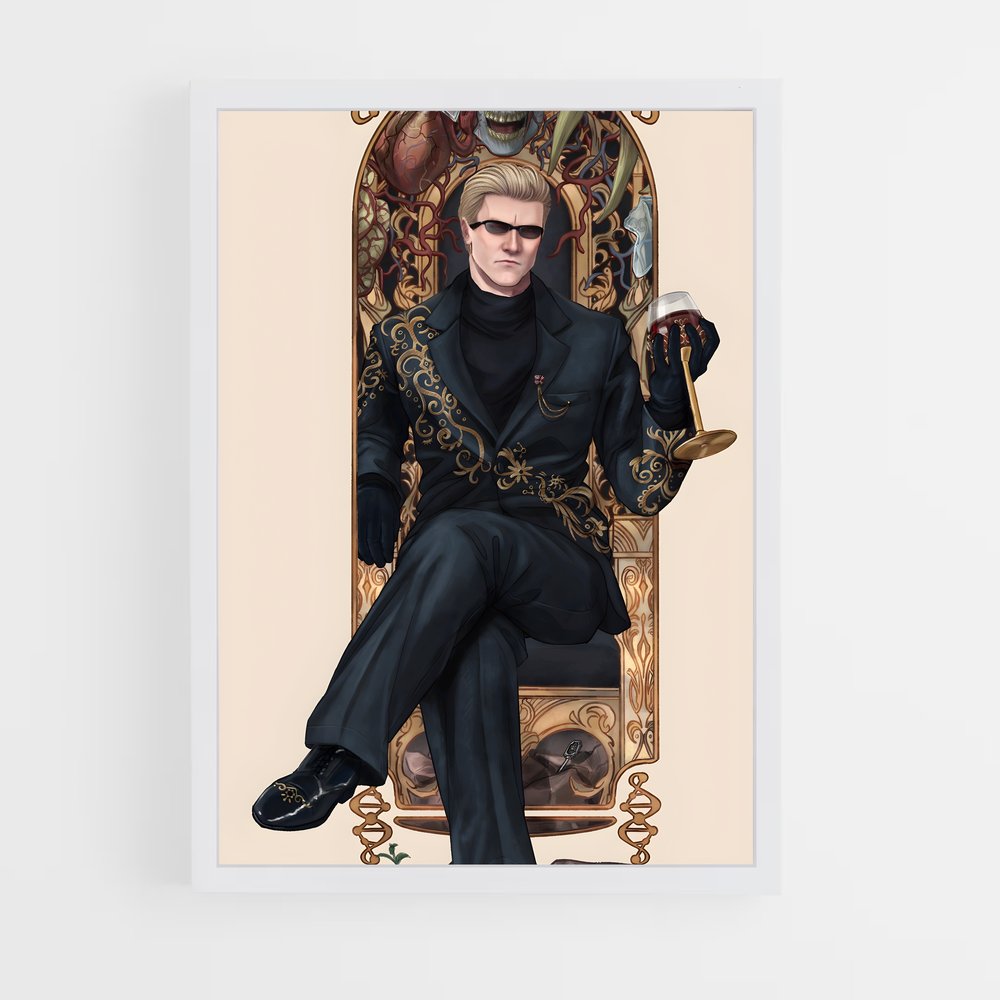 ap-albert wesker-1 cadre Blanc