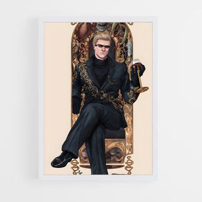 ap-albert wesker-1 cadre Blanc