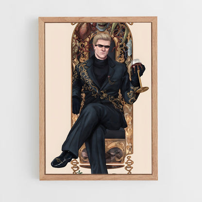 ap-albert wesker-1 cadre Bois clair
