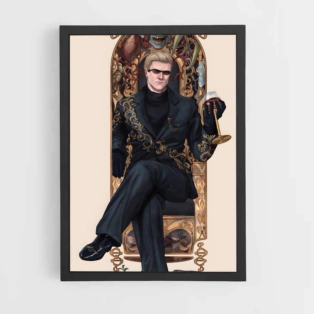 ap-albert wesker-1 cadre Noir