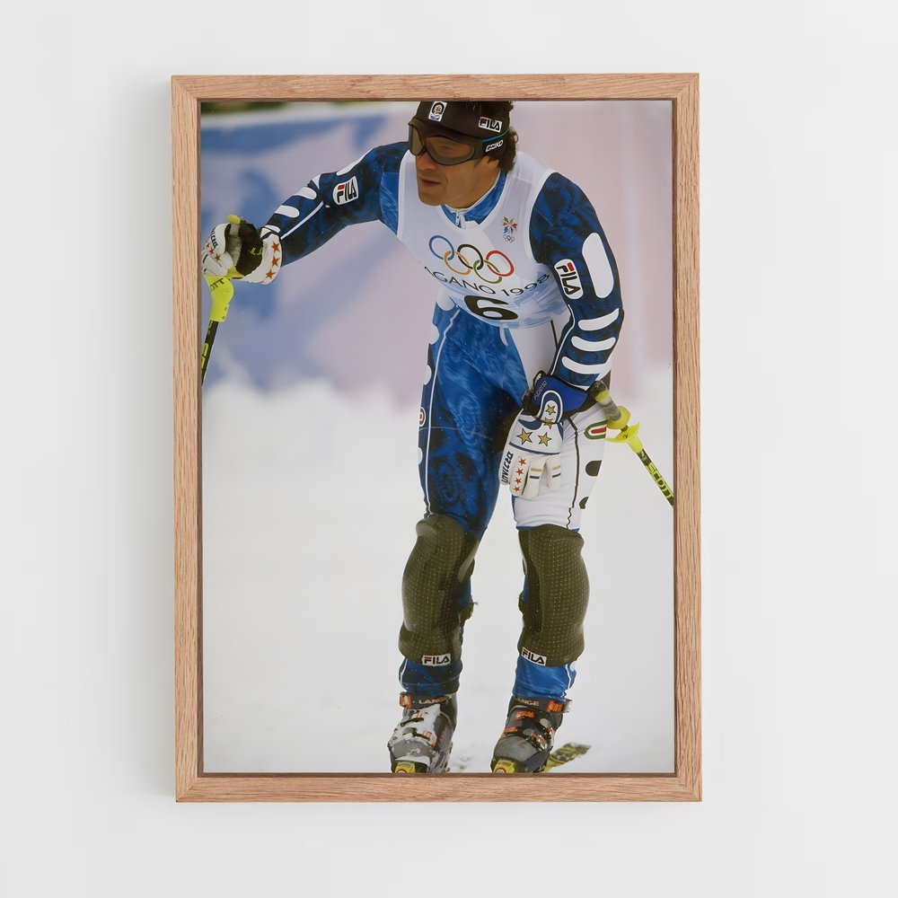 ap-alberto tomba-1 cadre Bois clair