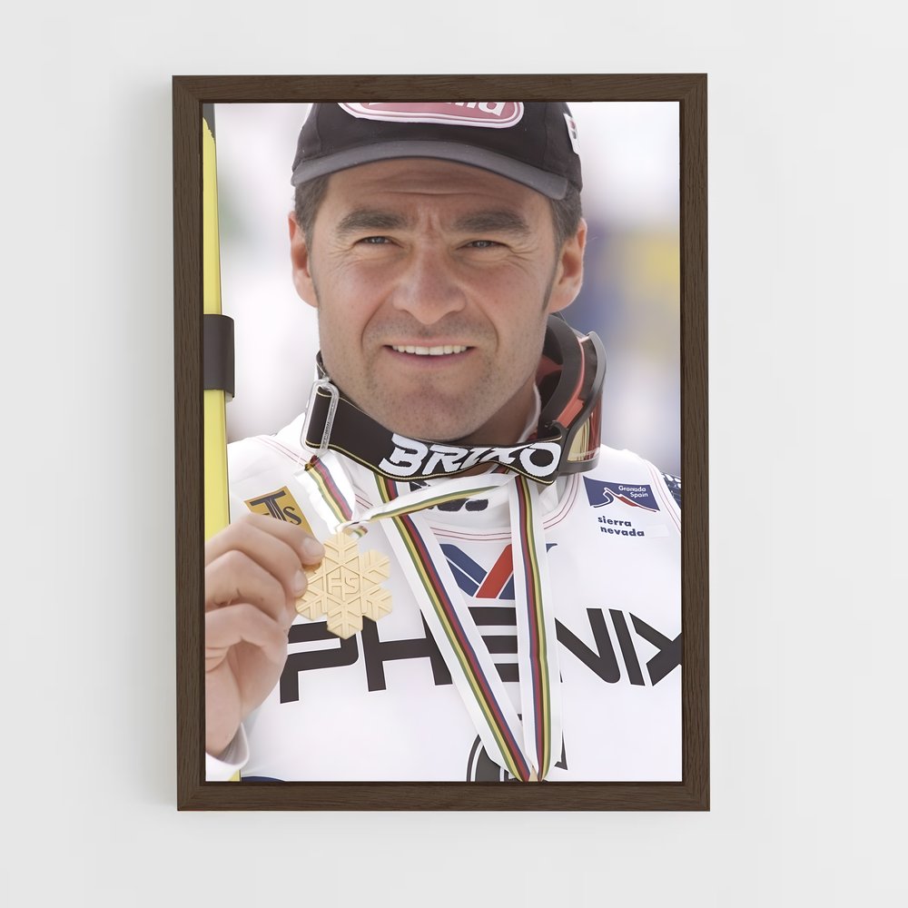 ap-alberto tomba-2 cadre Bois foncé