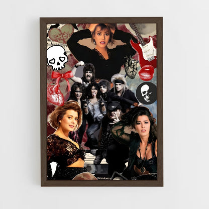 ap-alejandra guzman-2 cadre Bois foncé