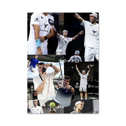 Poster Tennis en Action