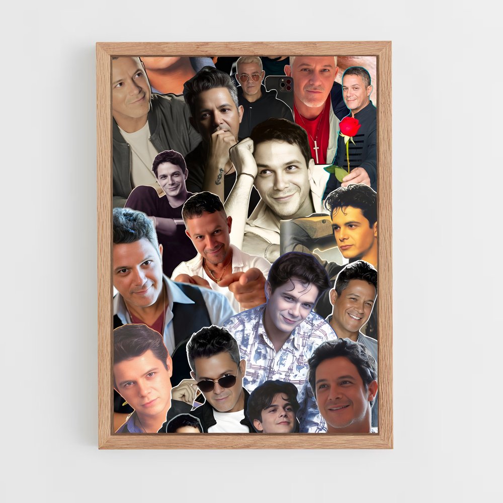 ap-alejandro sanz-4 cadre Bois clair
