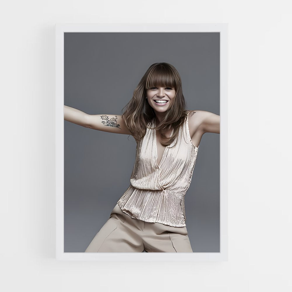 ap-alessandra amoroso-7 cadre Blanc