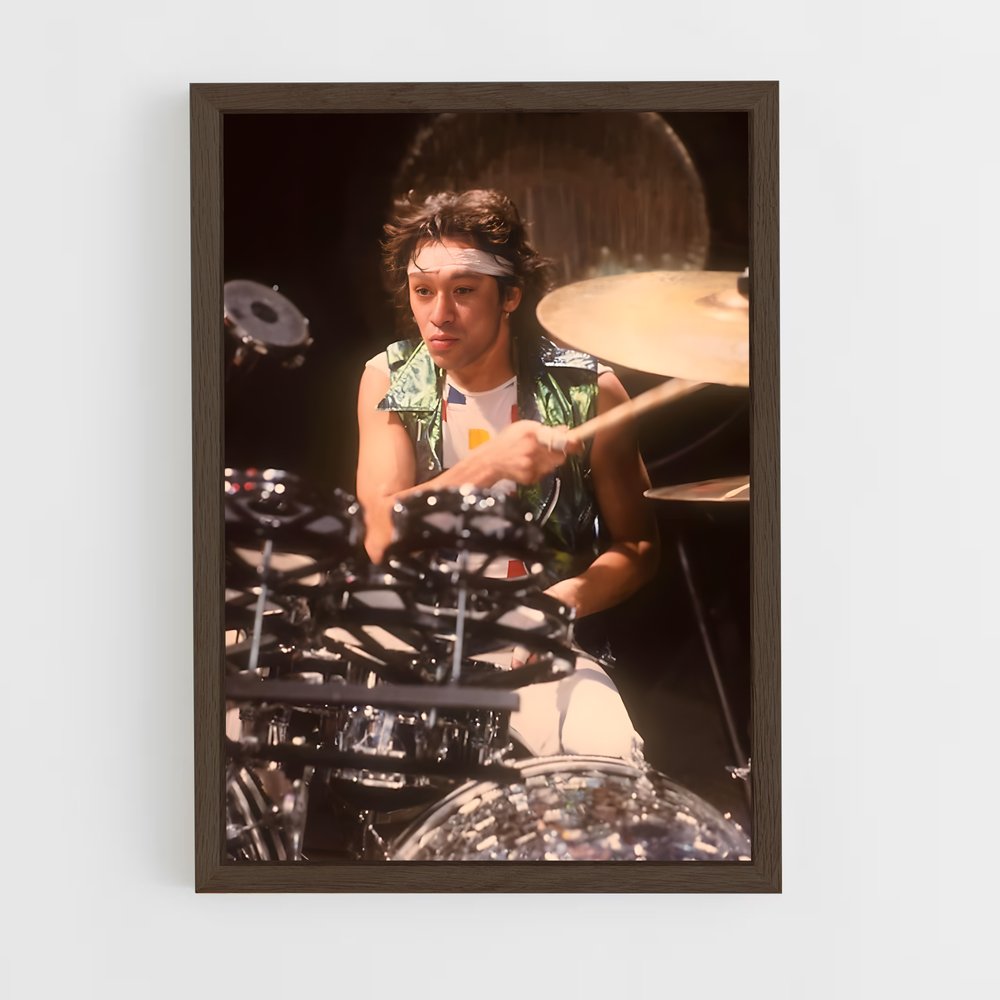 ap-alex van halen-2 cadre Bois foncé