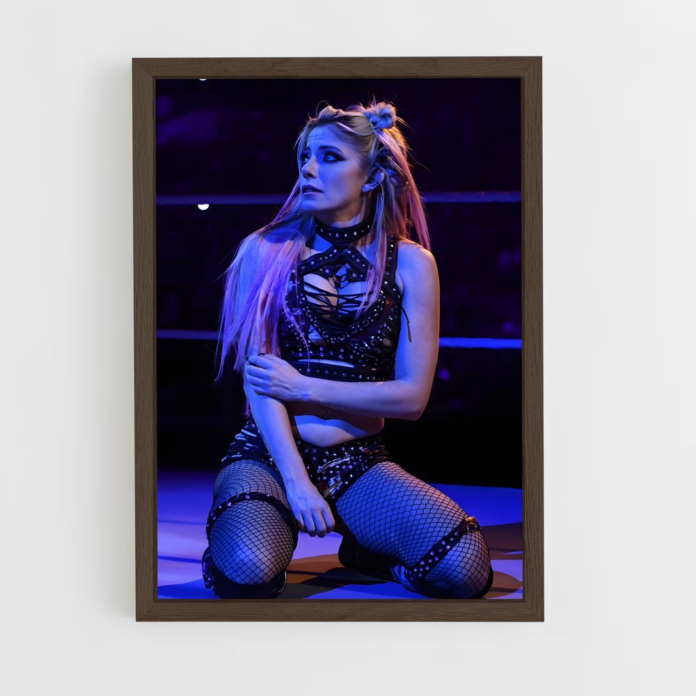 ap-alexa bliss-7 cadre Bois foncé