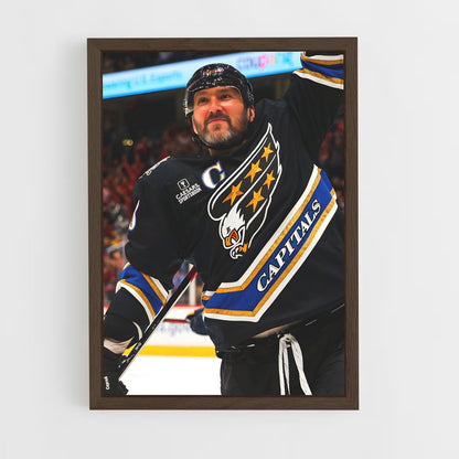 ap-alexander ovechkin-1 cadre Bois foncé