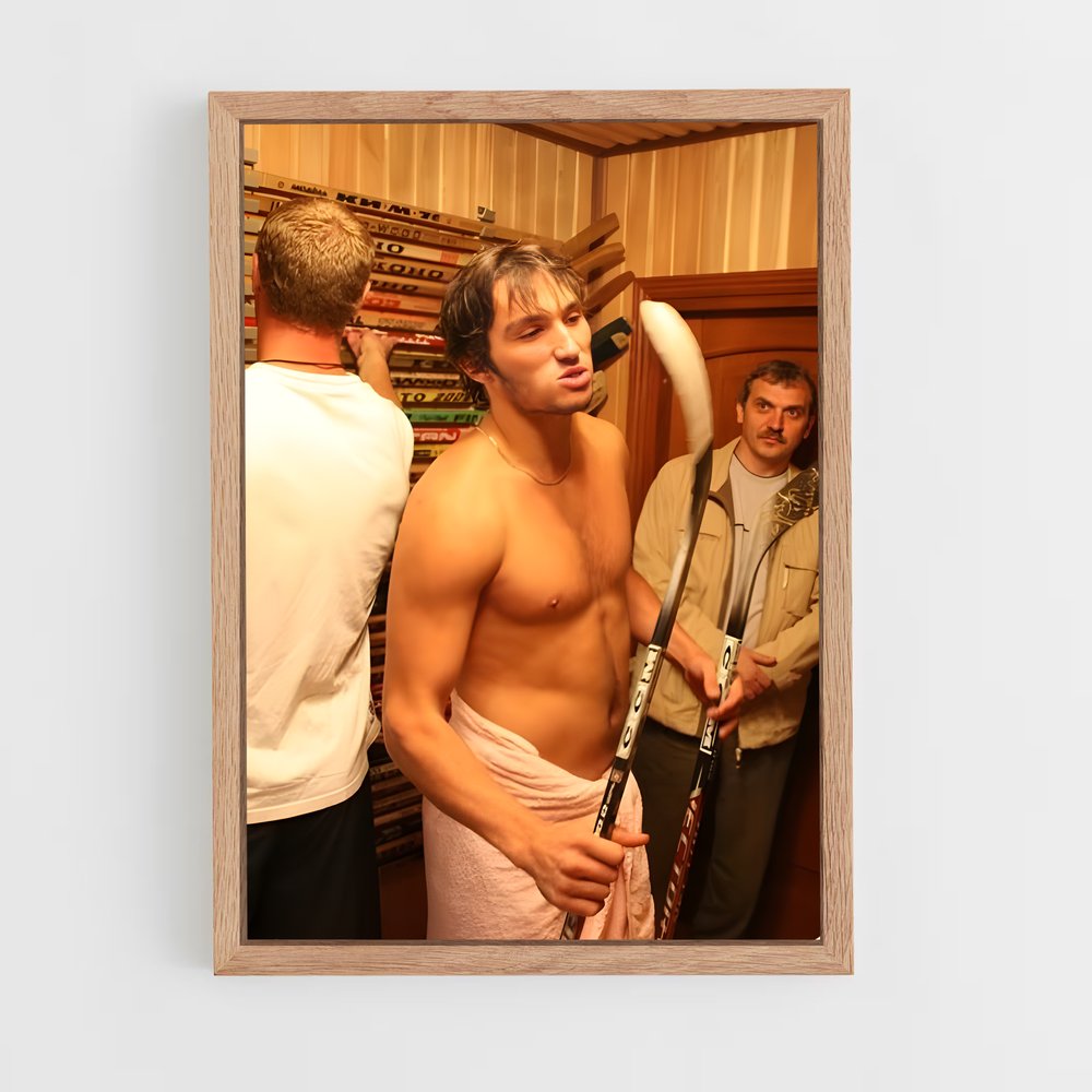 ap-alexander ovechkin-2 cadre Bois clair