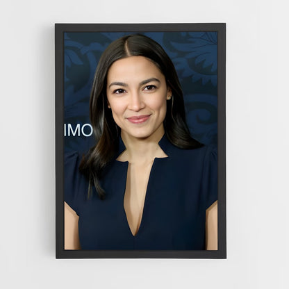 ap-alexandria ocasio cortez-10 cadre Noir
