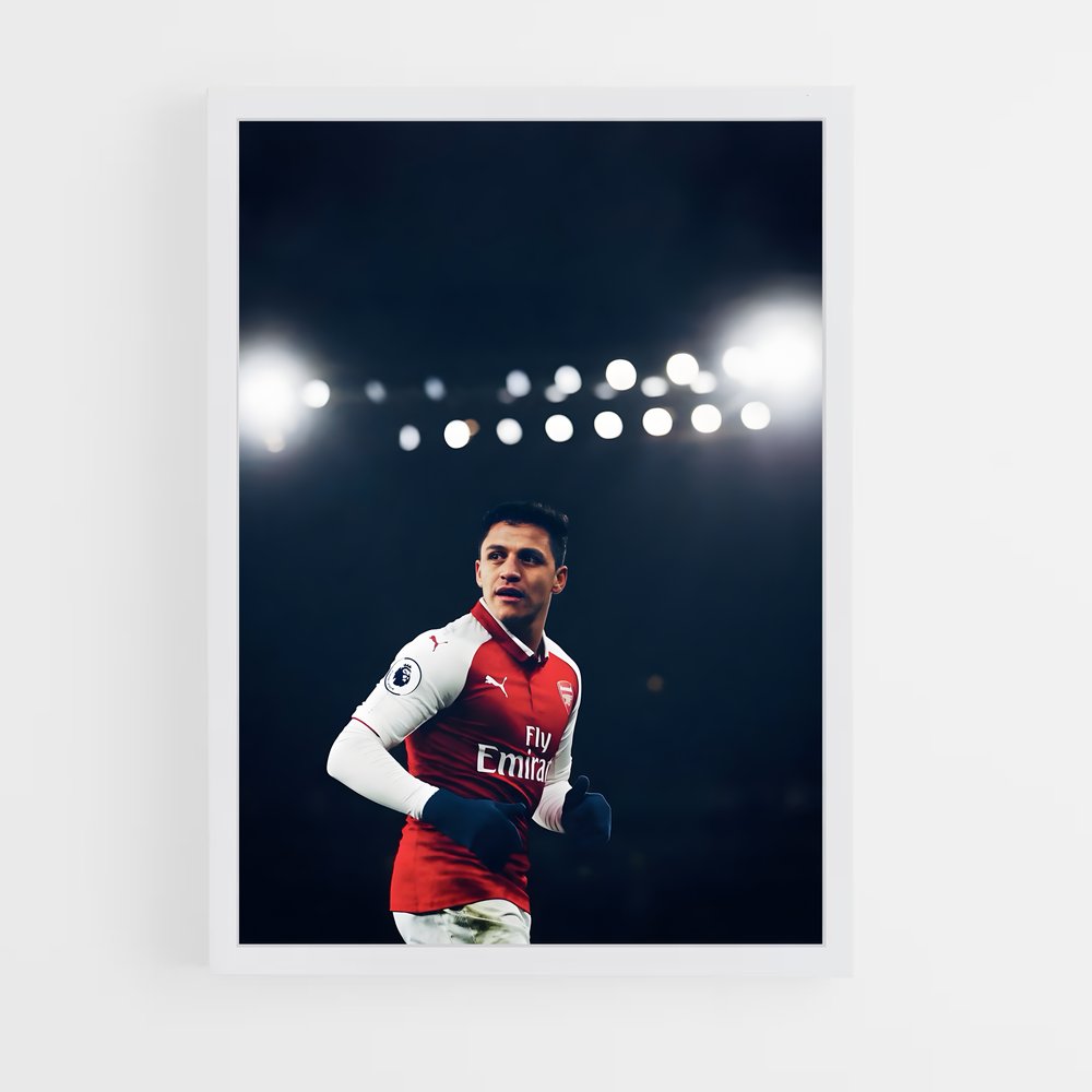 ap-alexis sanchez-7 cadre Blanc
