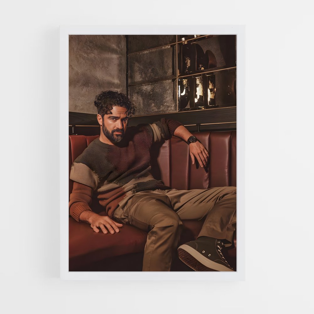 ap-alfonso herrera-8 cadre Blanc