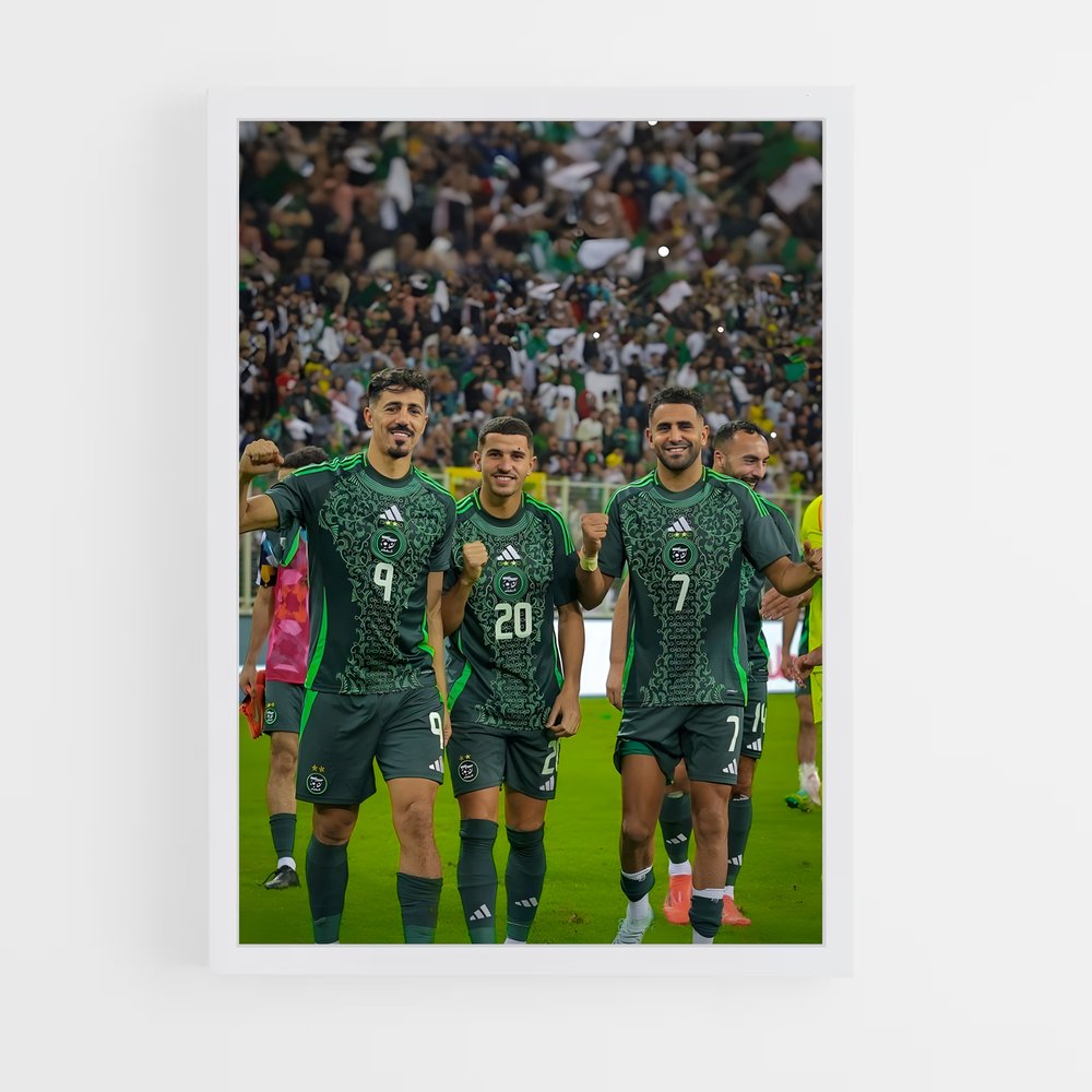 ap-algeria national football team-2 cadre Blanc