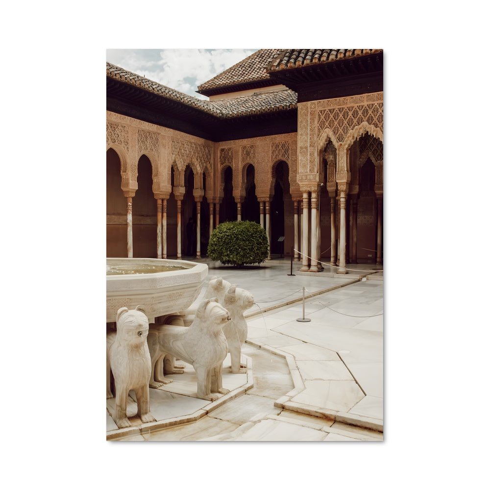 Poster Fontaine des Moutons