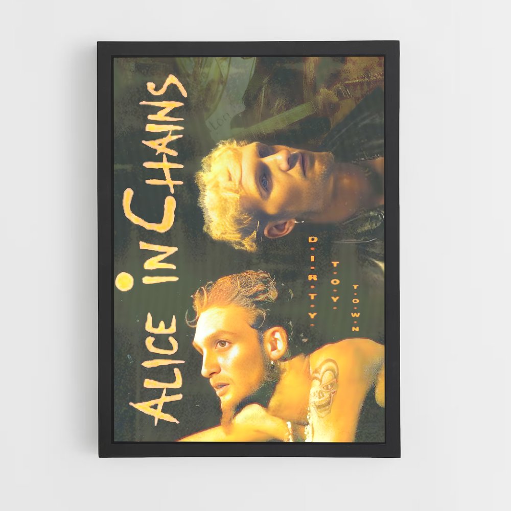ap-alice in chains-2 cadre Noir