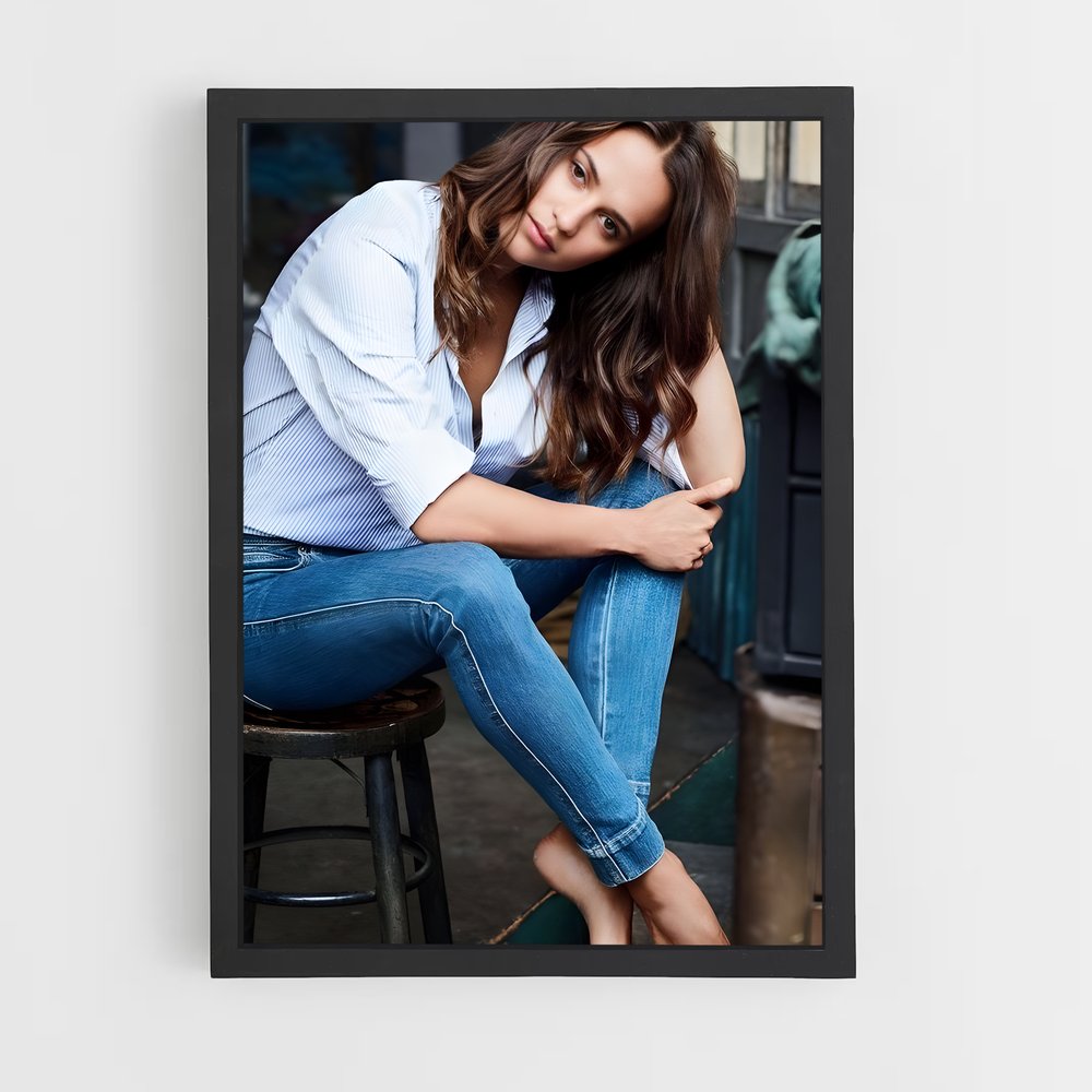 ap-alicia vikander-3 cadre Noir