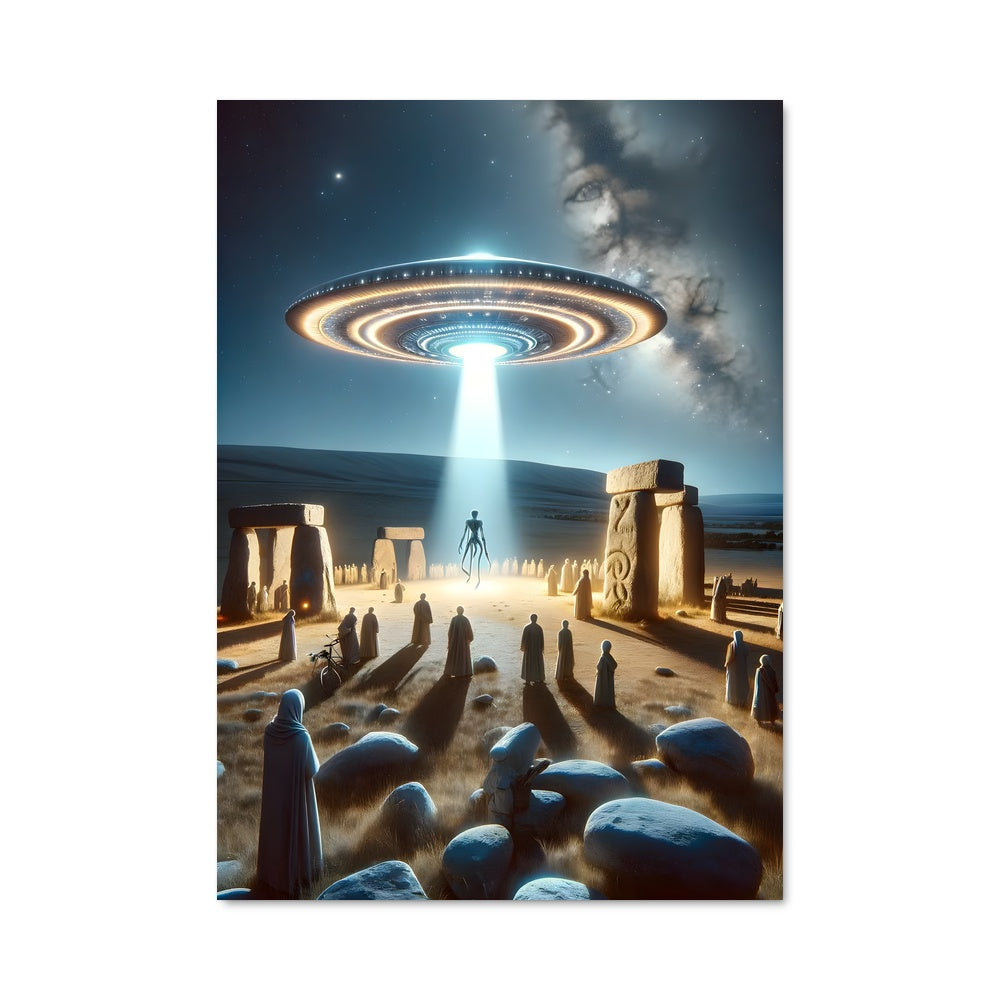 Poster Contact Extraterrestre