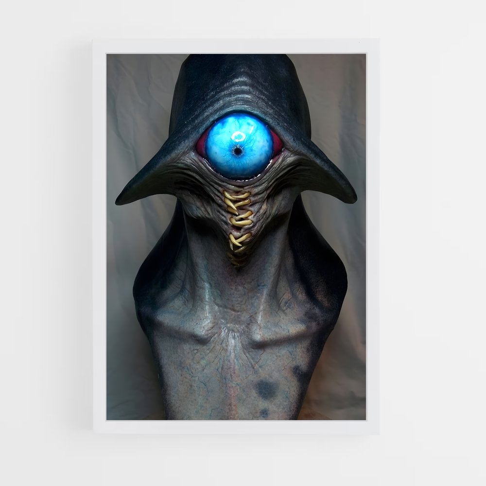 ap-alien eyes-2 cadre Blanc