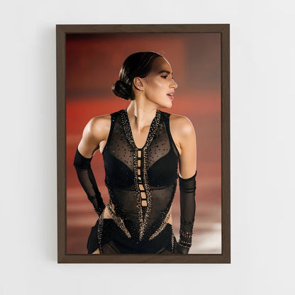 ap-alina zagitova-4 cadre Bois foncé