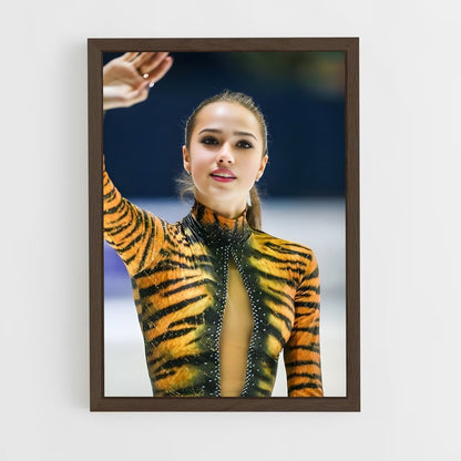 ap-alina zagitova-5 cadre Bois foncé